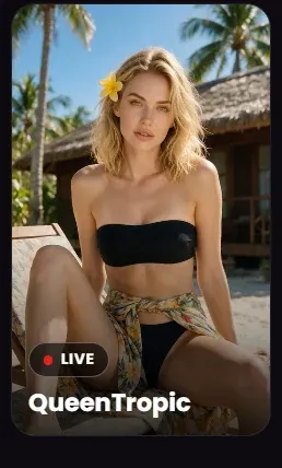 Live-Performer Nummer 5 innerhalb der App